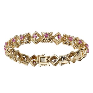 Tiffany & Co. 18K Ruby Bracelet